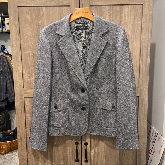 Talbots size 12 Blazer Wool Blend Lined - Picture 1 of 11